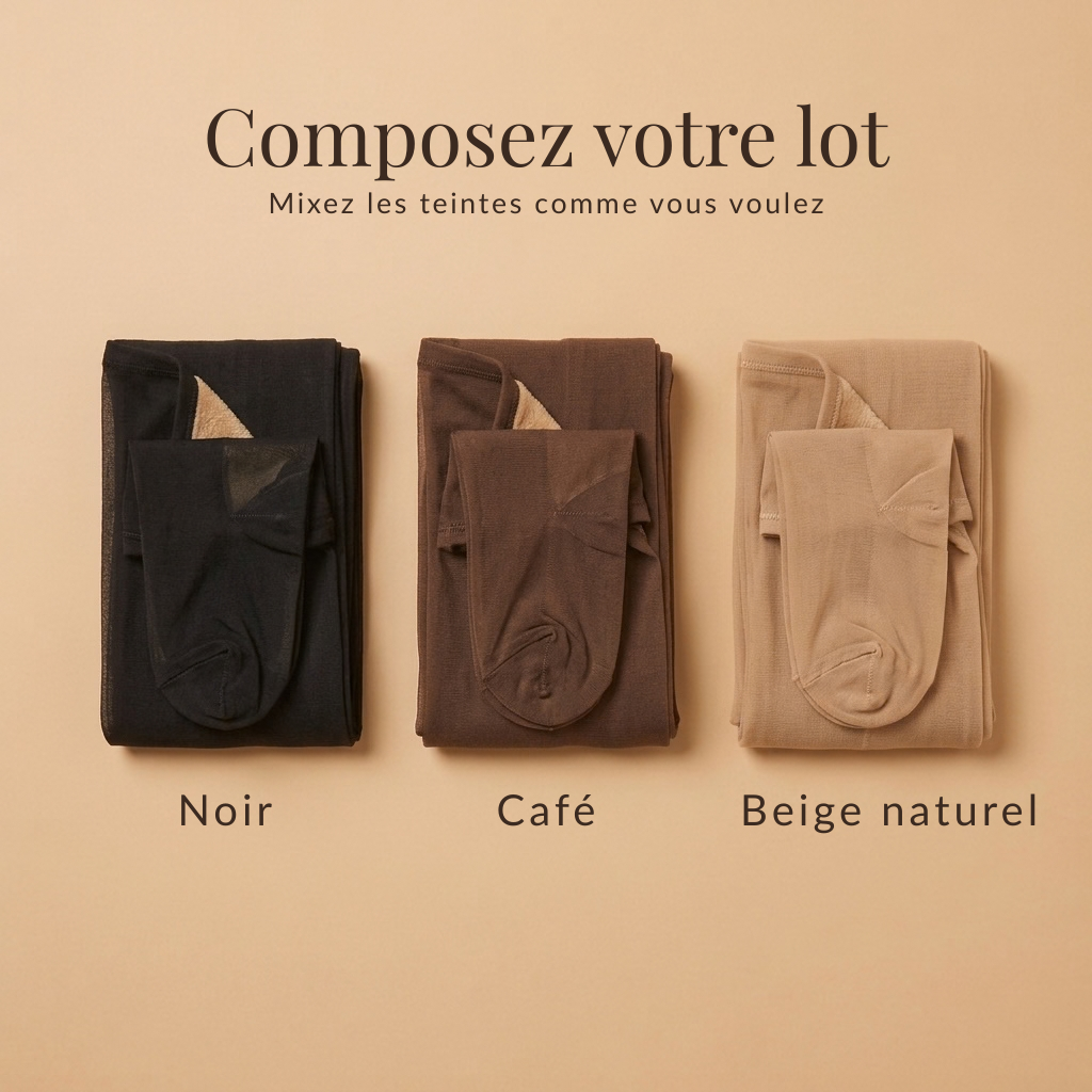 Collant Polaire Transparent