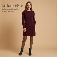Collant Polaire Transparent