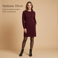 Collant Polaire Transparent